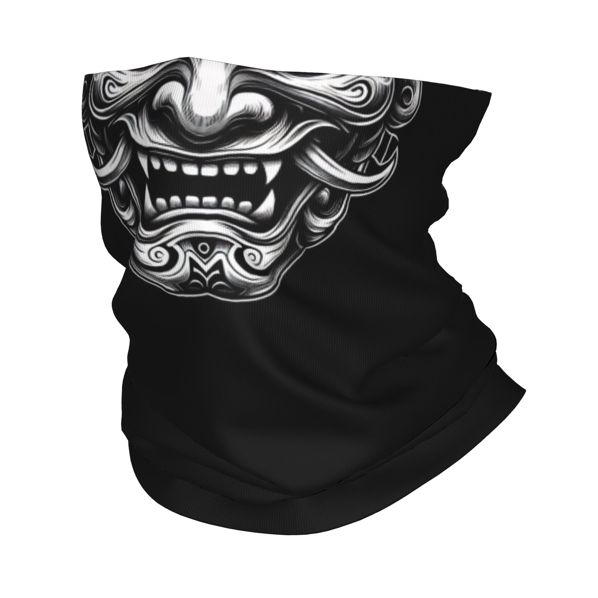 Neck Gaiter Fleece - مخصص الساموراي أوني شيطان باندانا الشتاء