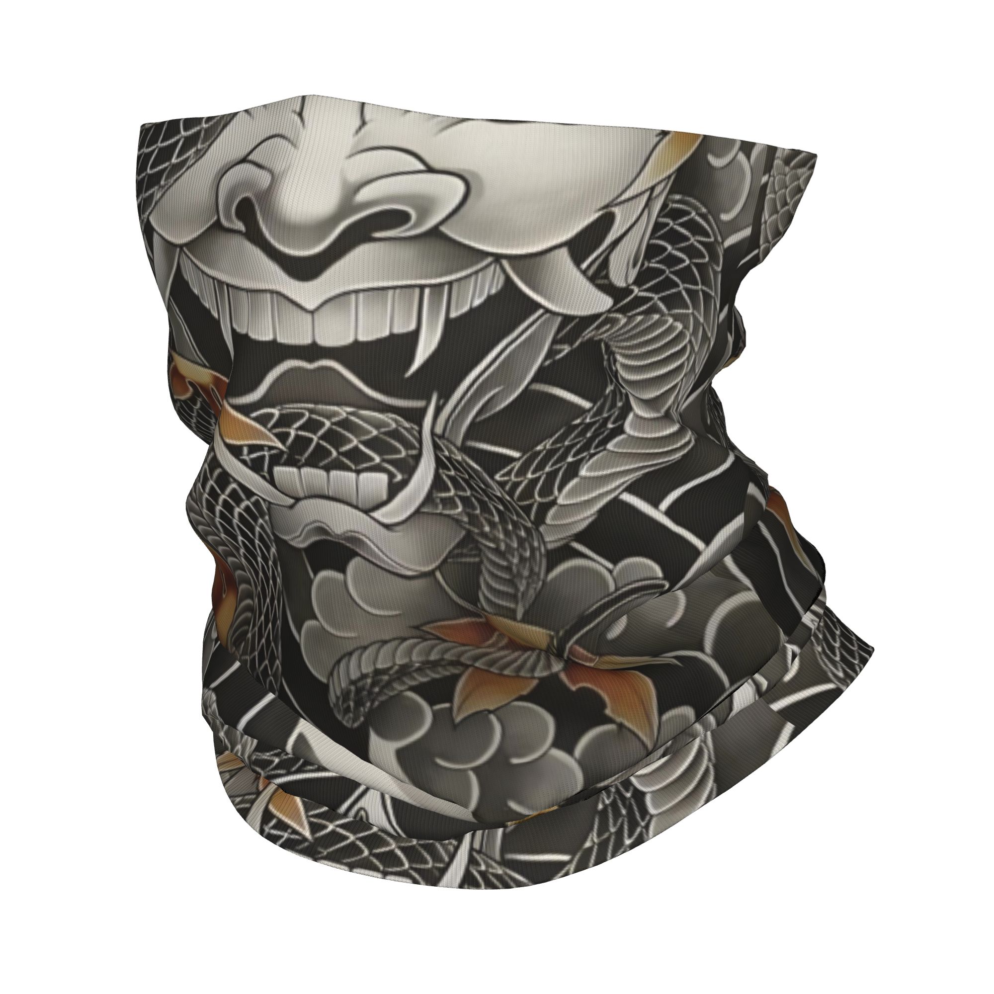Neck Gaiter Fleece - مخصص الساموراي أوني شيطان باندانا الرقبة