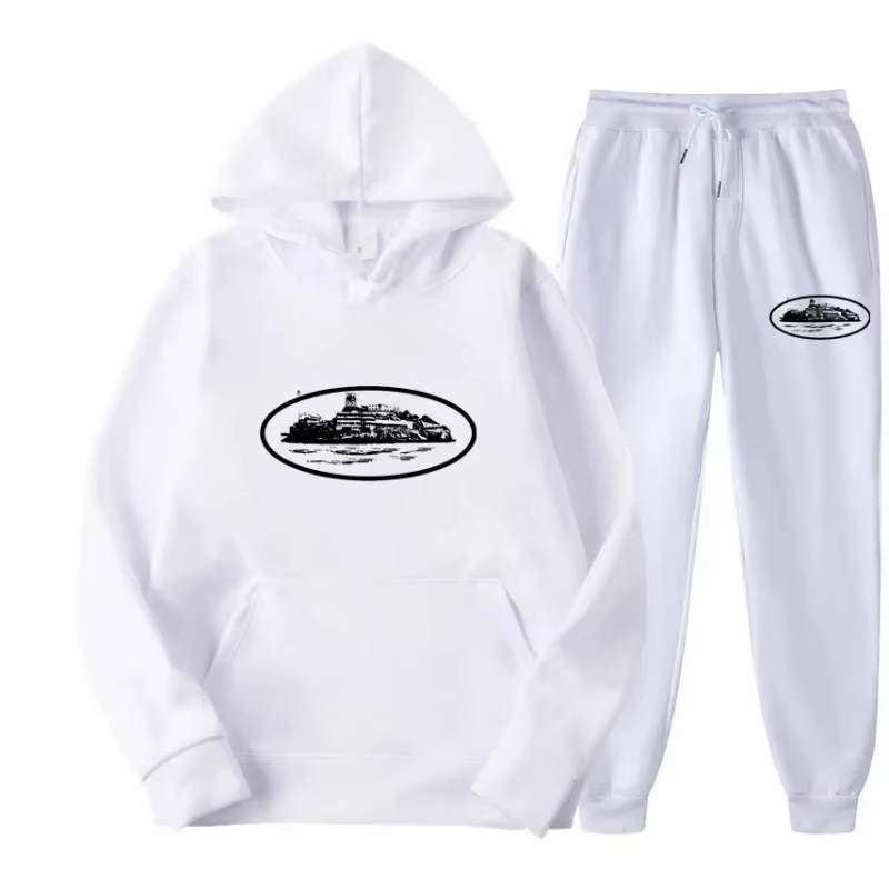 طقم هودي وسويت شيرت مطبوع بتصم - مراجعة Fleece Hoodie Lined وسعره