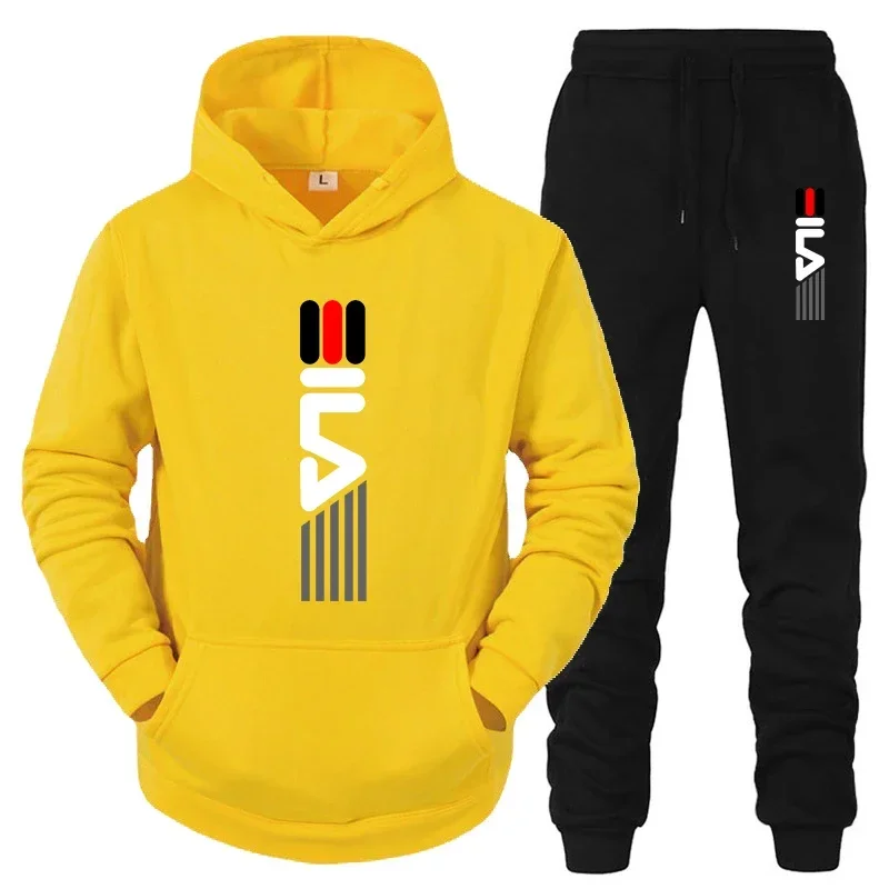 بدلة رياضية رجالية مكونة من قط - مراجعة Fleece Hoodie Lined وسعره