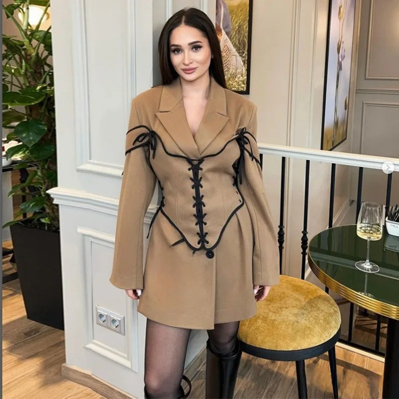 طقم فستان بمعطف وممشد متوسط ال - مراجعة Winter Clothing Line وسعره
