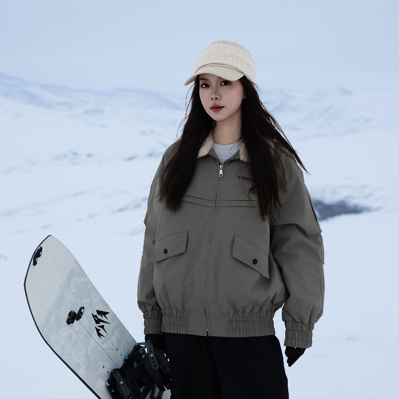 طقم جاكيت وبنطلون تزلج نسائي ج - مراجعة Ski Pants Waterproof وسعره