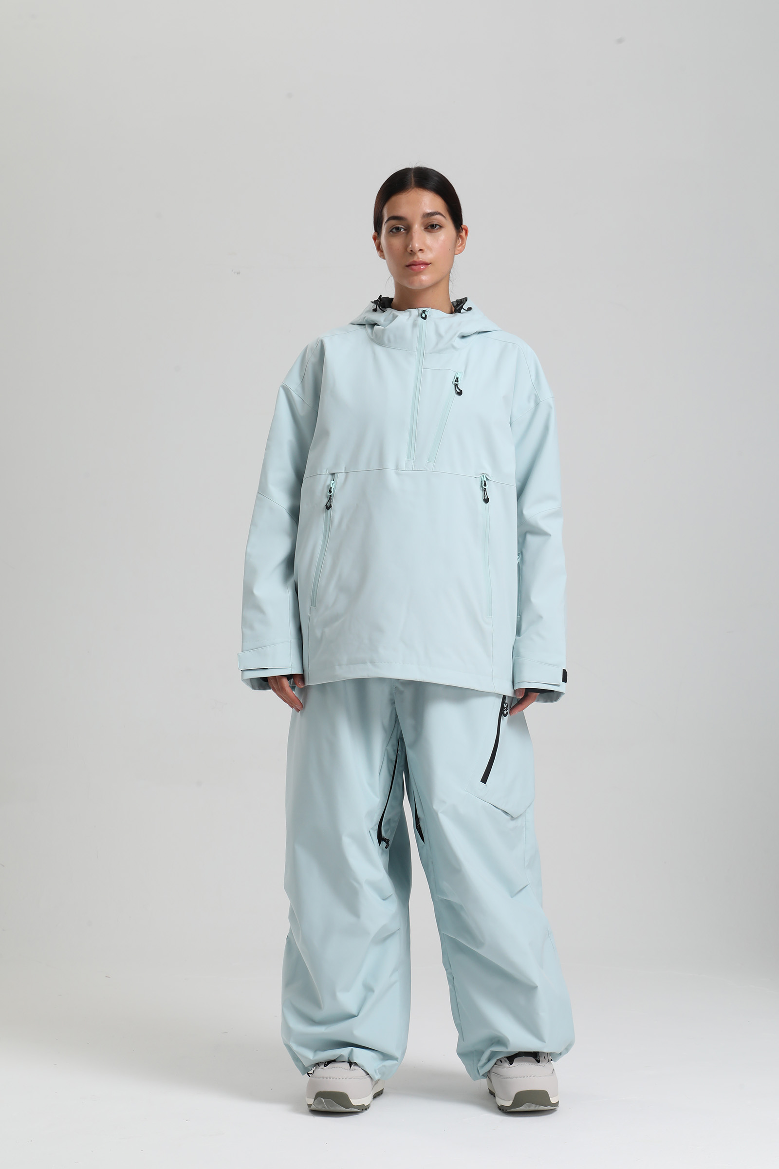 بدلة تزلج نسائية جديدة من Gsou - مراجعة Ski Pants Waterproof وسعره