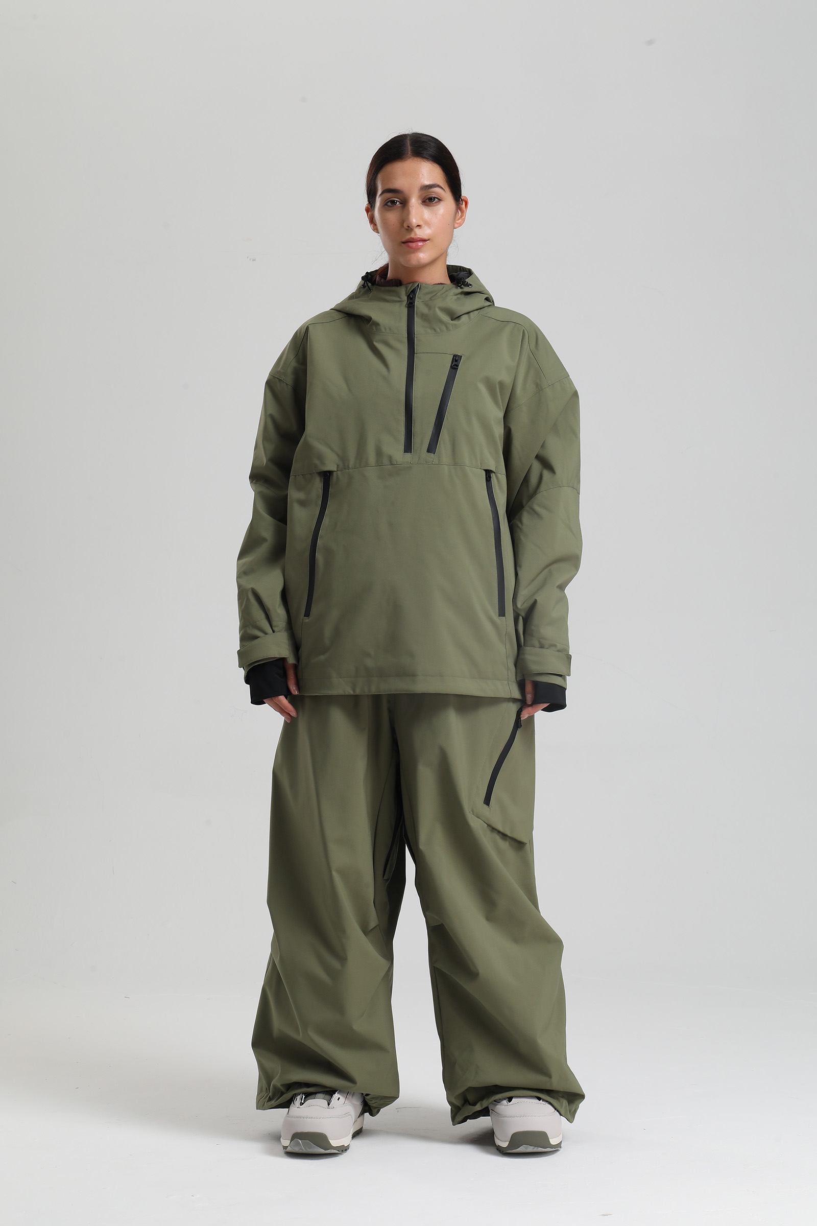 بدلة تزلج نسائية جديدة من Gsou - مراجعة Ski Pants Waterproof وسعره