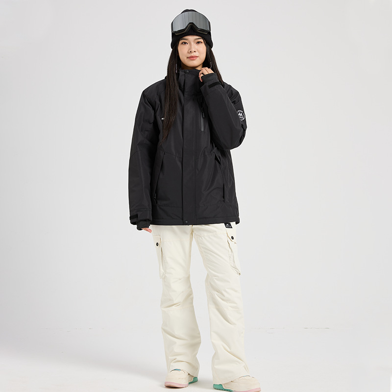 طقم بدلة تزلج نسائية جديدة مقا - مراجعة Ski Pants Waterproof وسعره
