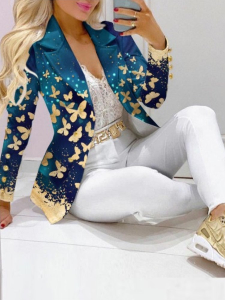 الخريف الشتاء موضة فراشة طباعة - مراجعة Winter Clothing Line وسعره