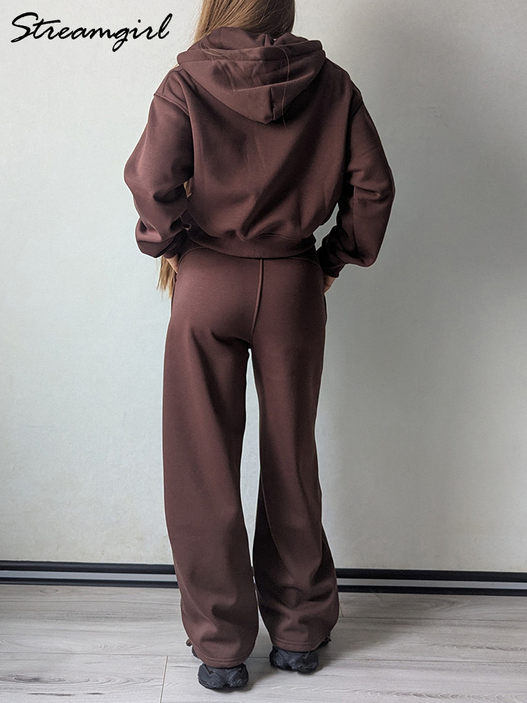 الشتاء الصوف السراويل مجموعة ا - مراجعة Fleece Hoodie Lined وسعره