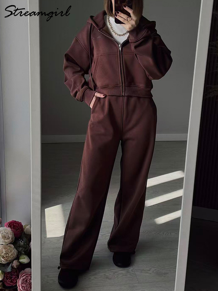 الشتاء الصوف السراويل مجموعة ا - مراجعة Fleece Hoodie Lined وسعره