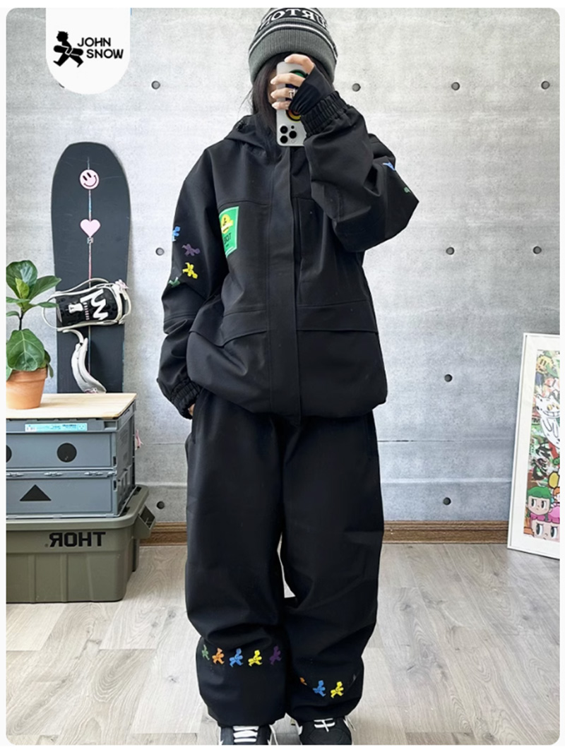 جون سنو 2025 جديد الشتاء الرجا - مراجعة Ski Pants Waterproof وسعره