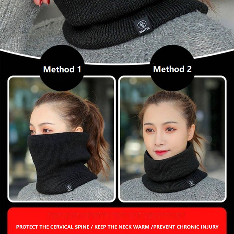 للجنسين صوف مبطن سميكة الرقبة  - مراجعة Neck Gaiter Fleece وسعره