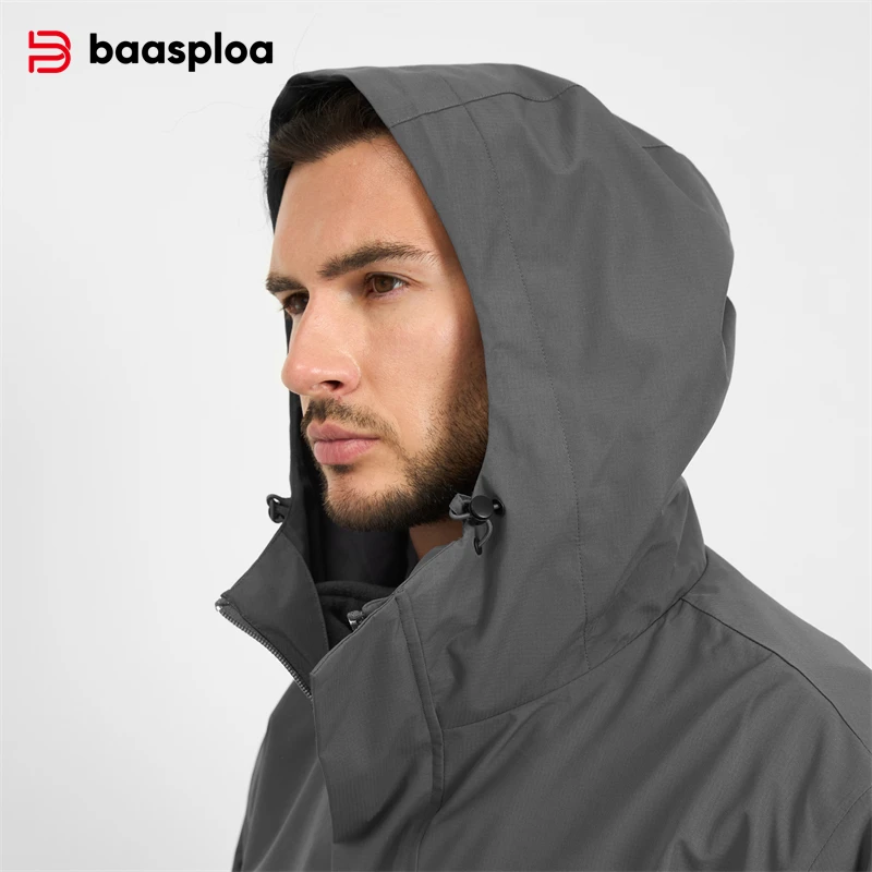 Baasploa جديد الرجال سترة في ا - مراجعة Fleece Hoodie Lined وسعره