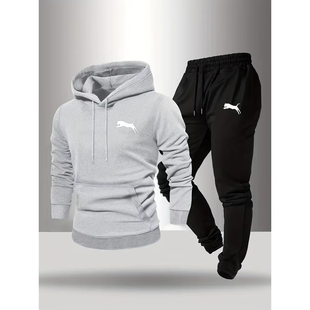 طقم رياضي رجالي رائج لعام 2026 - مراجعة Fleece Hoodie Lined وسعره