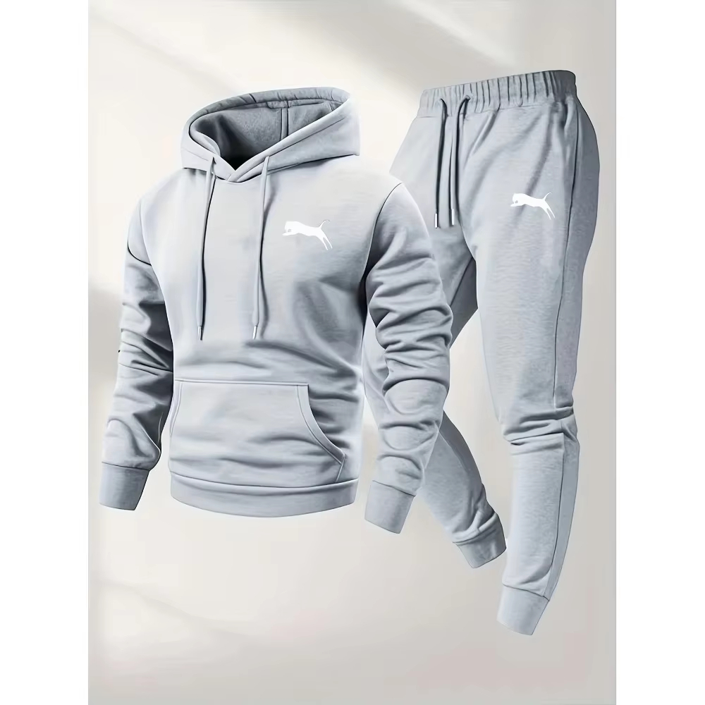 طقم رياضي رجالي رائج لعام 2026 - مراجعة Fleece Hoodie Lined وسعره