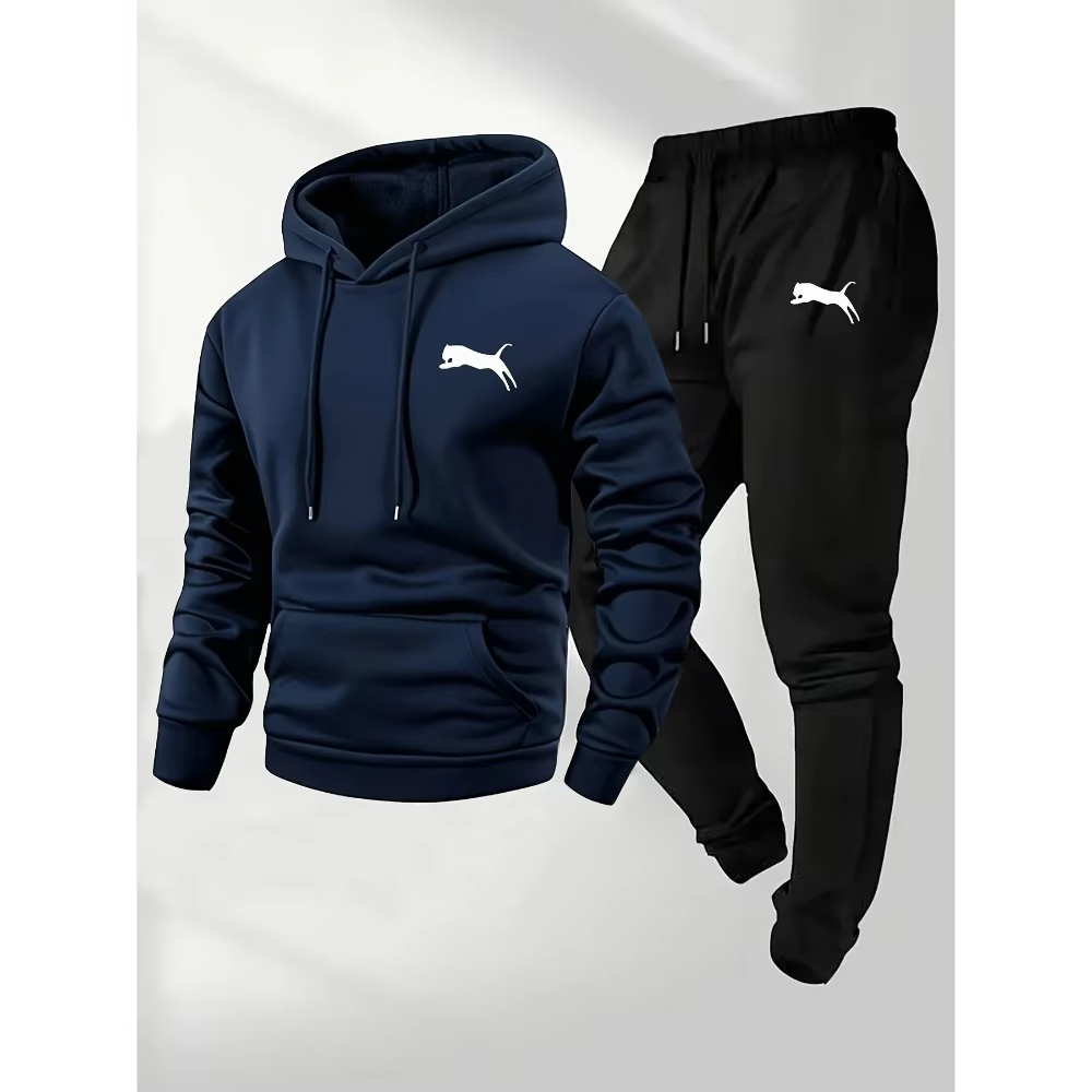طقم رياضي رجالي رائج لعام 2026 - مراجعة Fleece Hoodie Lined وسعره